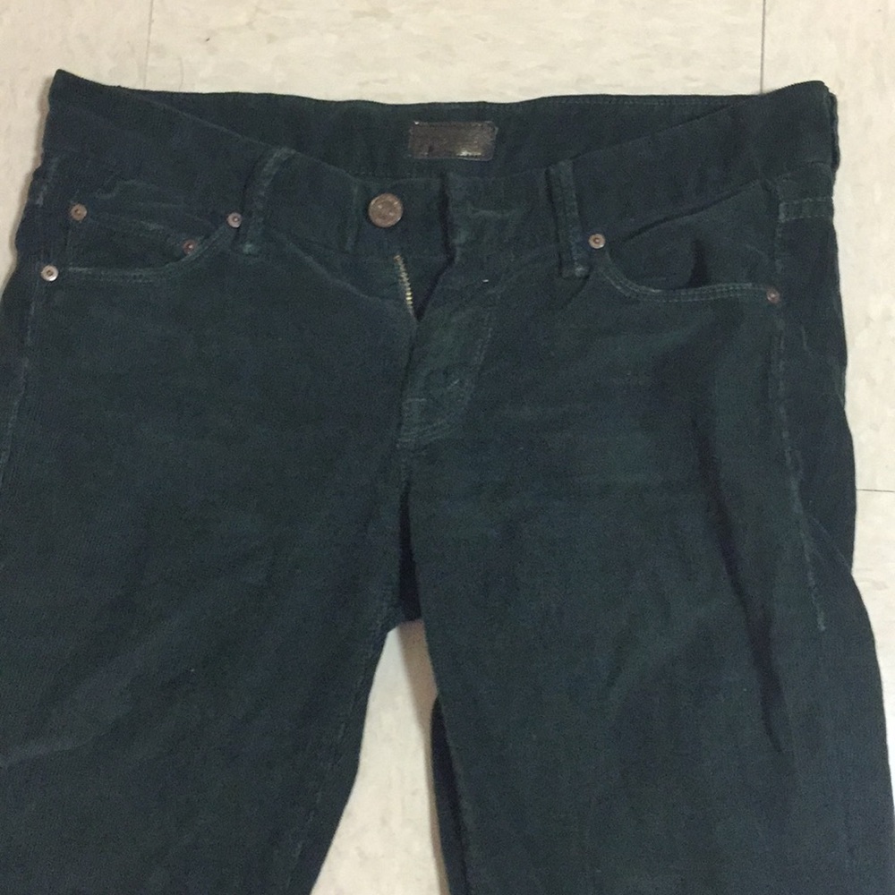 MOTHER Denim evergreen corduroy pants - Picture 3 of 6